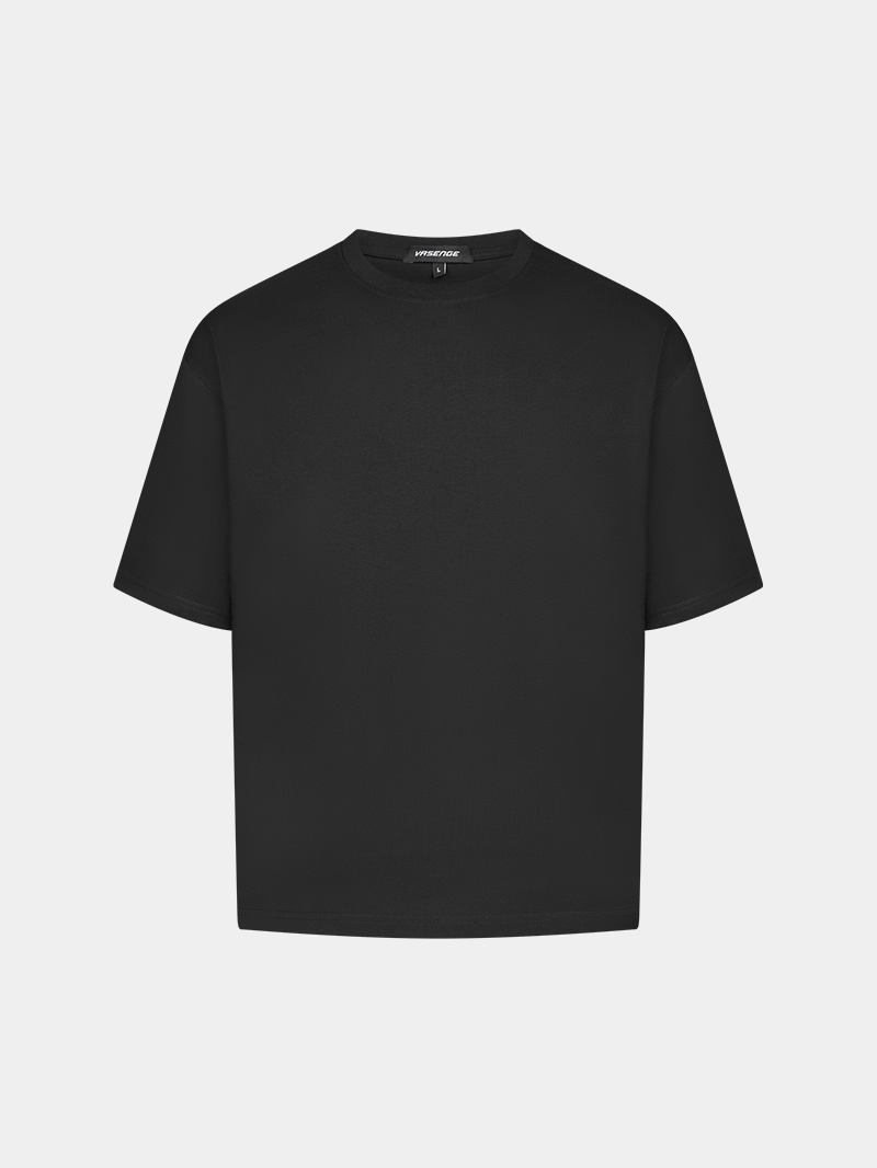 BLACK HEAVY T-SHIRT