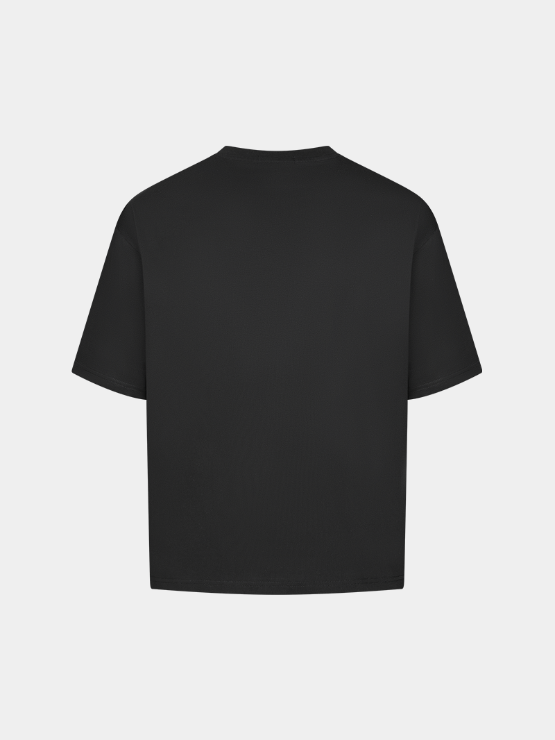 BLACK HEAVY T-SHIRT