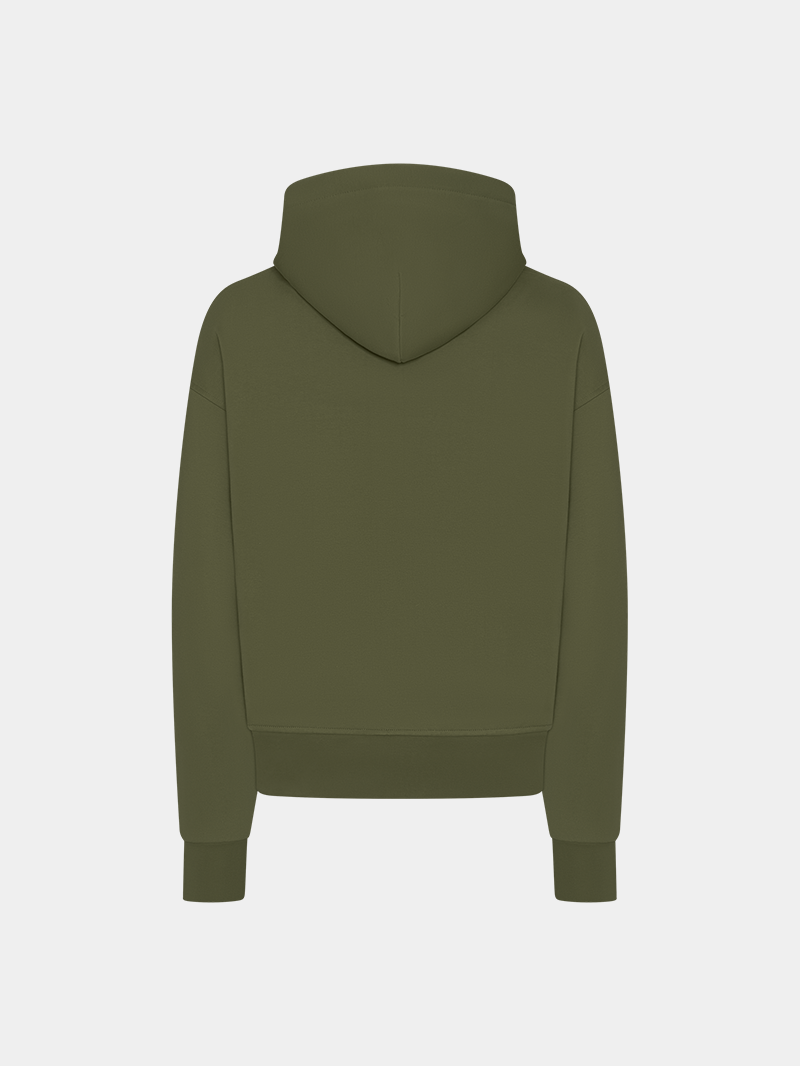 KHAKI HEAVY FULL ZIP