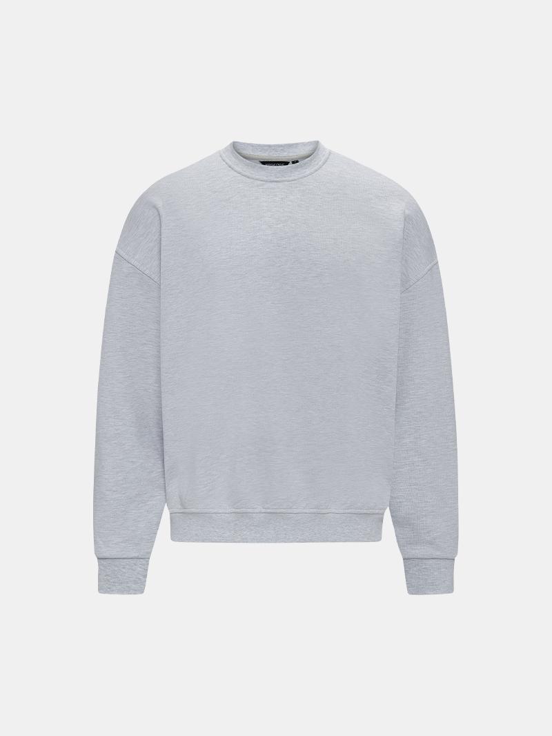 MELANGE GREY SWEATER