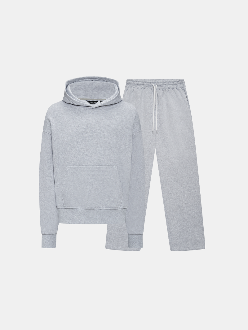 MELANGE GREY TRACKSUIT - SET